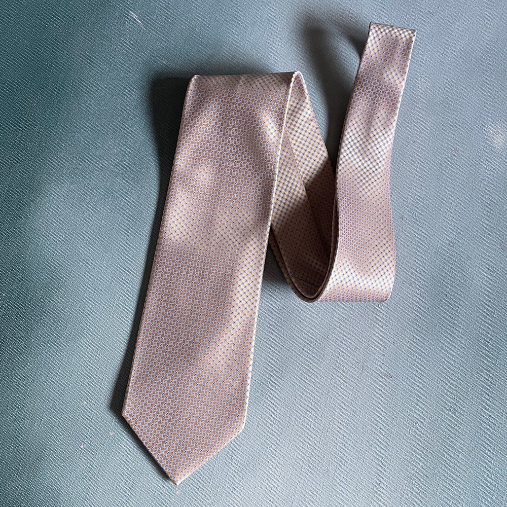 Stefano Ricci Silk Tie Gold + Blue